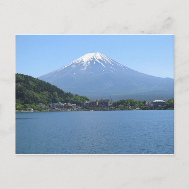 Mt Fuji Japan Postcard (Front)
