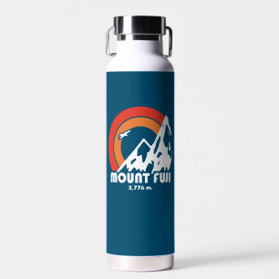 Mt. Fuji Japan Sun Eagle Water Bottle