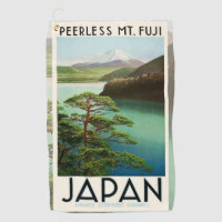 Mt Fuji Japan Travel Poster Vintage Art