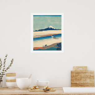 Mt Fuji Japanese Print, Value Poster Paper (Matte)