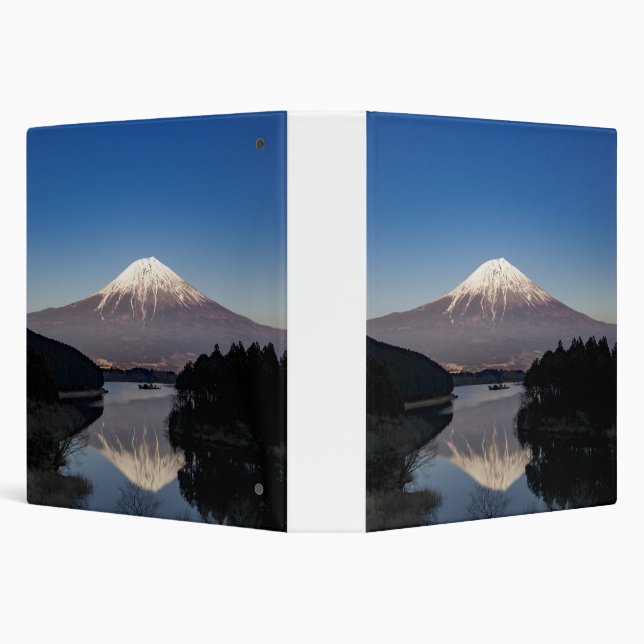 Mt Fuji Lake Reflection Binder (Background)