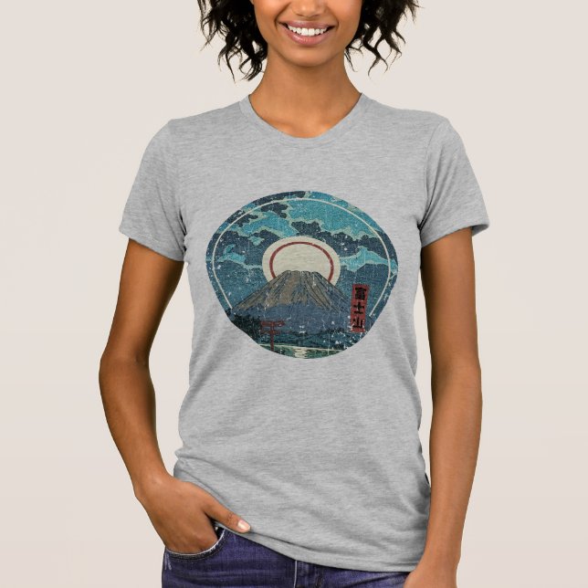 Mt. Fuji Moon T-Shirt (Front)