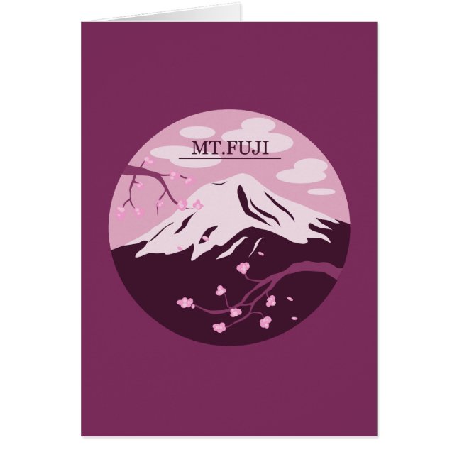 Mt. Fuji (Pink) (Front)