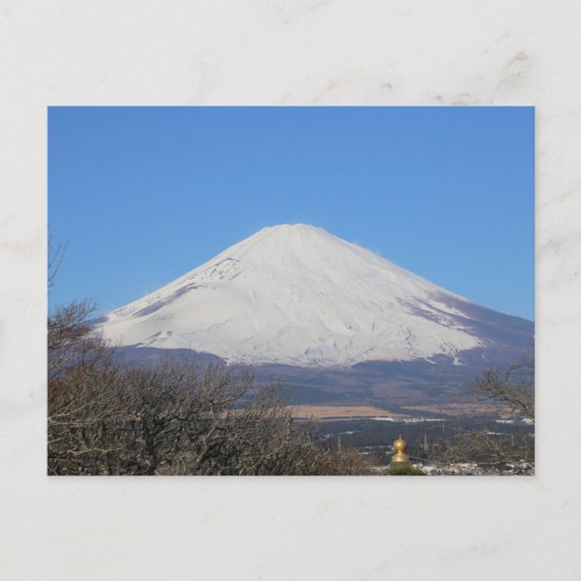 Mt. Fuji Postcard (Front)