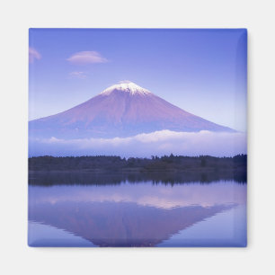 Mt. Fuji with Lenticular Cloud, Motosu Lake, Magnet
