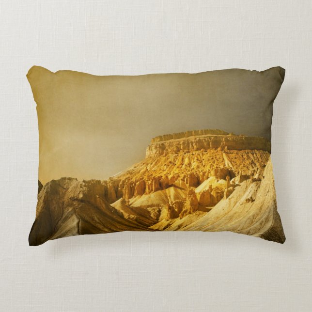 Mt. Garfield Decorative Pillow (Front)