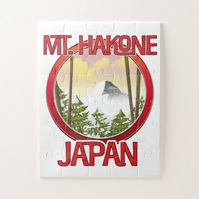 Mt. Hakone Japan Jigsaw Puzzle (Vertical)