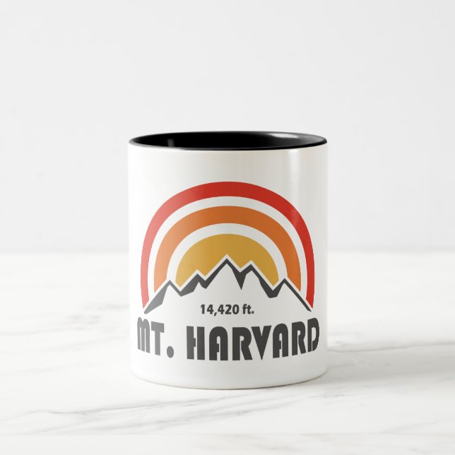 Mt. Harvard Two-Tone Coffee Mug (Center)