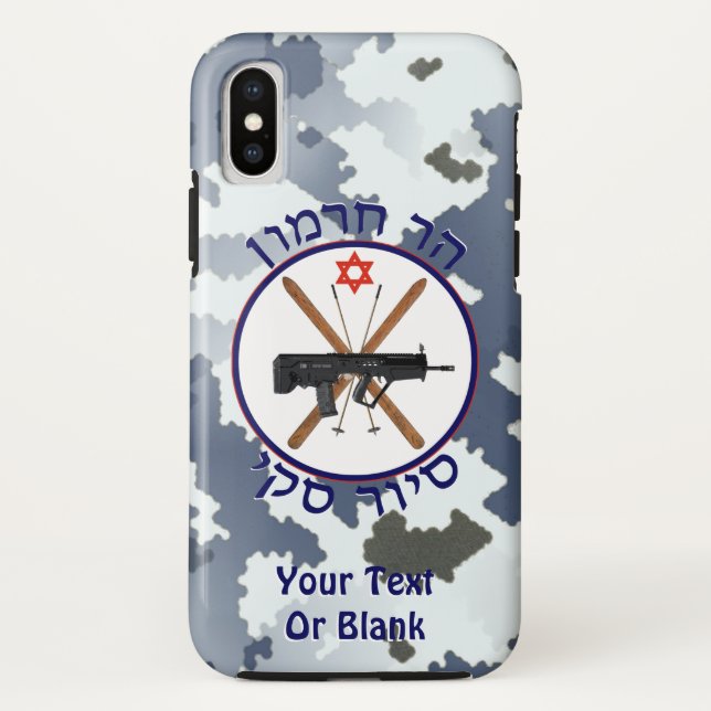 Mt. Hermon Ski Patrol Case-Mate iPhone Case (Back)