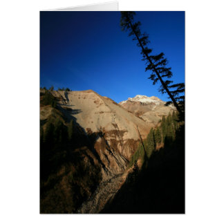 Mt Hood À Travers Le Canyon Zig Zag