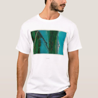 Mt. Hood and Interstate Bridge in White Salmon T-Shirt