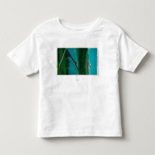 Mt. Hood and Interstate Bridge in White Salmon Toddler T-shirt