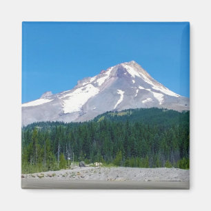 Mt. Hood in Summer, Oregon Magnet