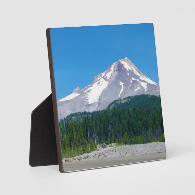 Mt. Hood in Summer, Oregon Plaque (Front)