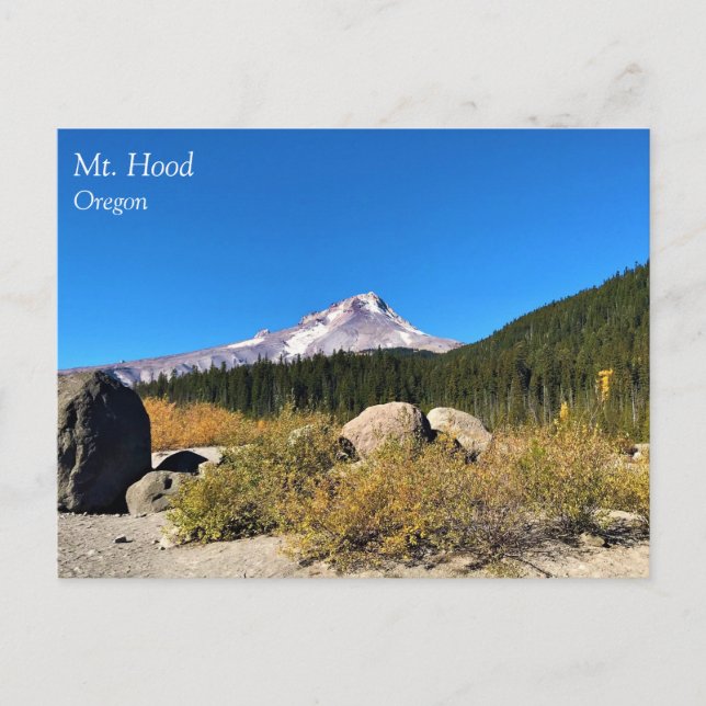 Mt. Hood, Oregon Postcard (Front)