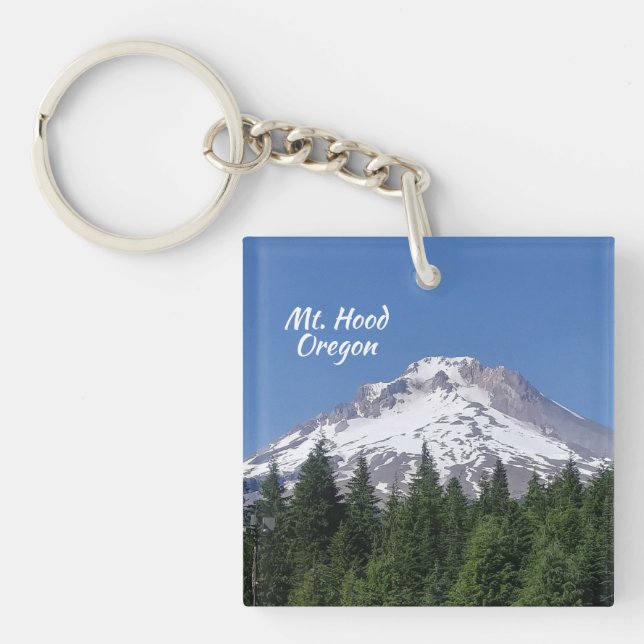 Mt. Hood Oregon Ski Bowl  Keychain (Front)