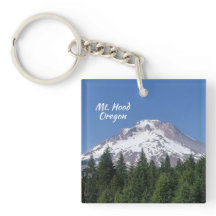 Mt. Hood Oregon Ski Bowl Keychain