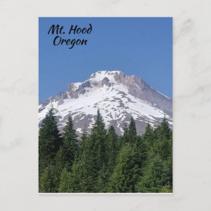 Mt. Hood Oregon Ski Bowl Postcard