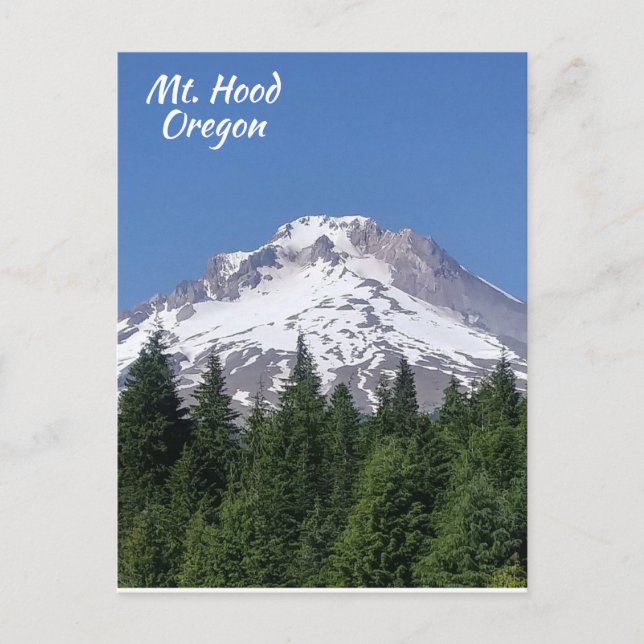 Mt. Hood Oregon Ski Bowl Postcard (Front)