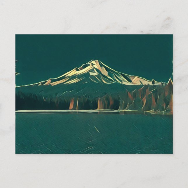 Mt. Hood Postcard (Front)