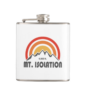Mt. Isolation New Hampshire Hip Flask