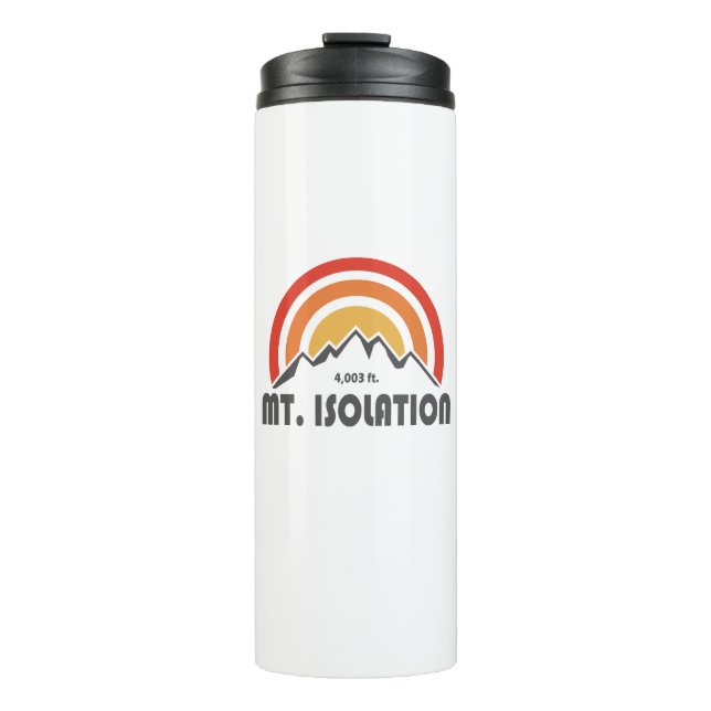 Mt. Isolation New Hampshire Thermal Tumbler (Front)