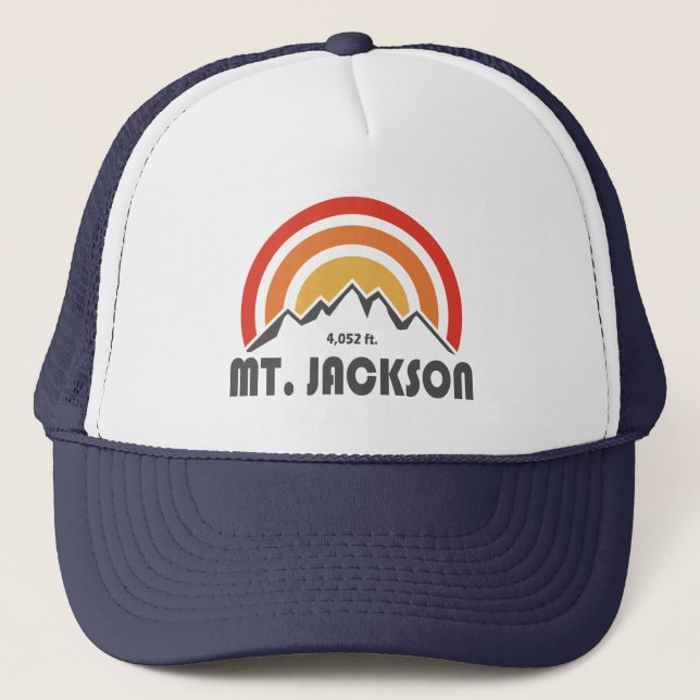 Mt. Jackson New Hampshire Trucker Hat (Front)