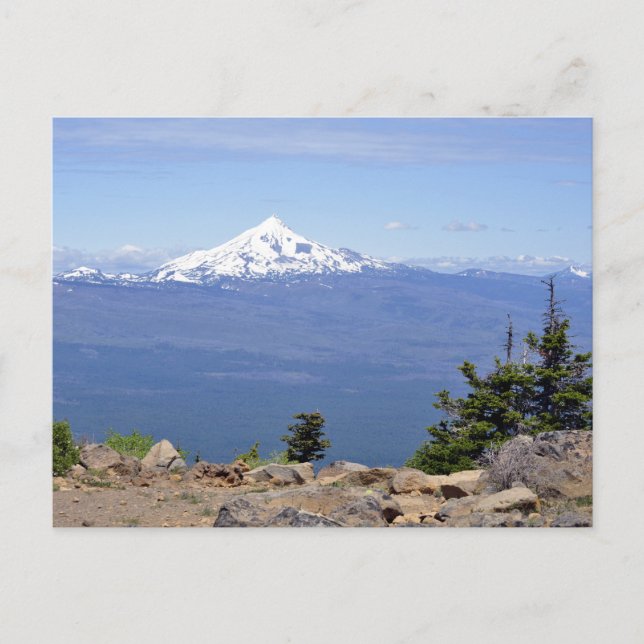 Mt. Jefferson from Black Butte Postcard (Front)