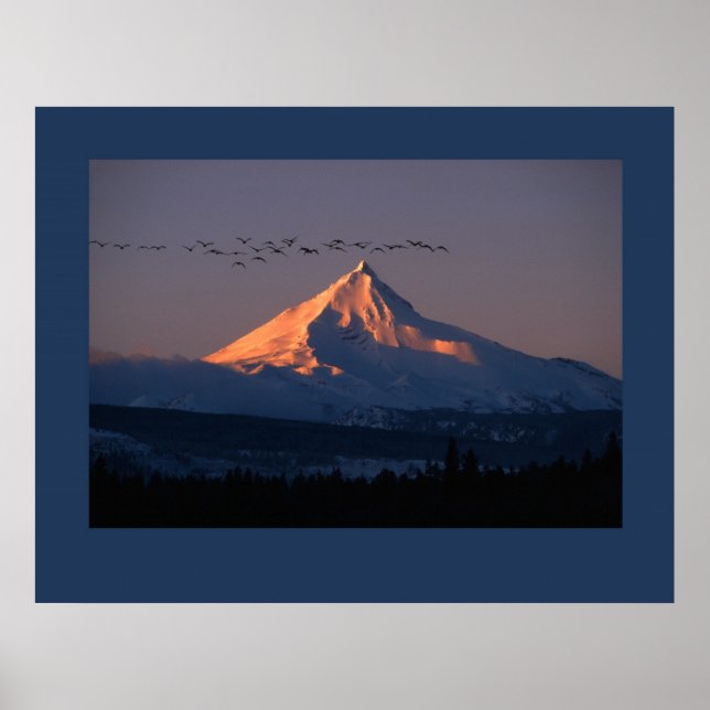 Mt. Jefferson, Oregon Poster (Front)