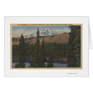 Mt. Jefferson, Oregon - View from Hunts Lake