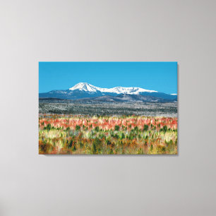 Mt. Katahdin Baxter State Park In Maine Canvas Print