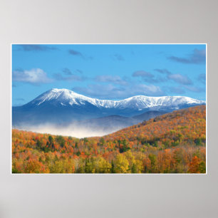 Mt Katahdin Photo Scenery Poster