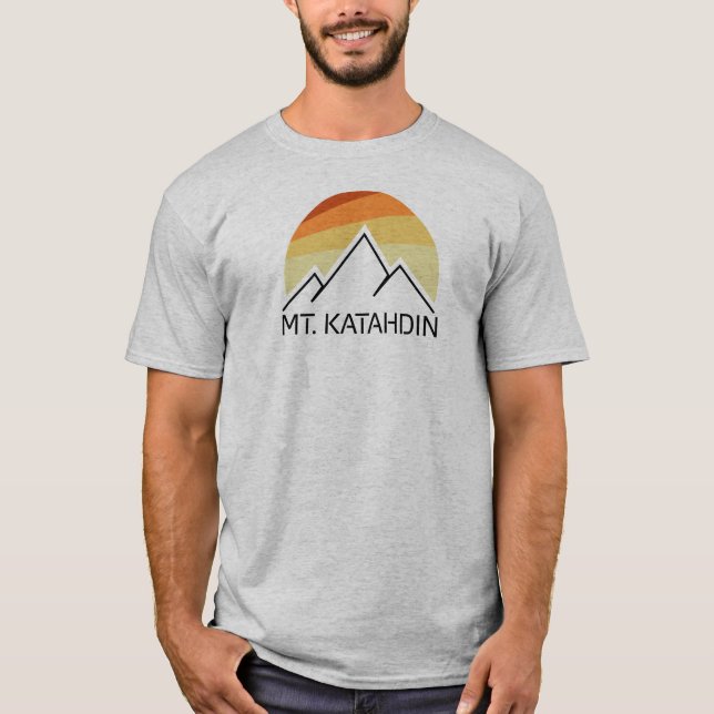 Mt. Katahdin Retro T-Shirt (Front)