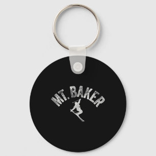 Mt Ker Ski Mount Ker Washington Skiing Cool Winter Keychain