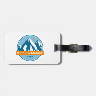 Mt. Kilimanjaro Stars Moon Luggage Tag