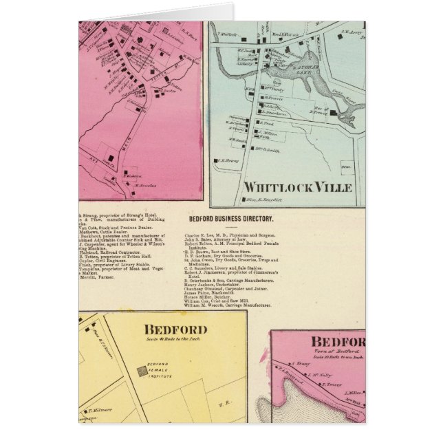 Mt Kisco, Katonah, Whitlock Ville, Bedford (Front)