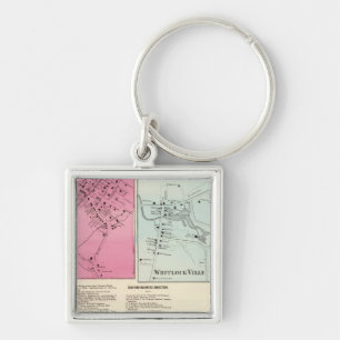 Mt Kisco, Katonah, Whitlock Ville, Bedford Keychain