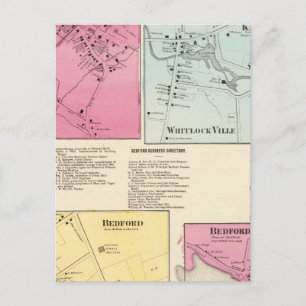 Mt Kisco, Katonah, Whitlock Ville, Bedford Postcard