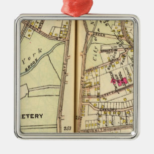 Mt. Kisco, New York Metal Ornament