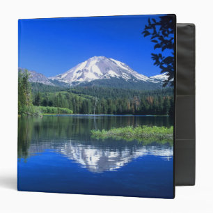 Mt. Lassen rises above Manzanita Lake Binder