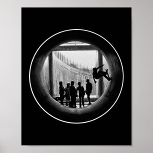 Mt. Ldy Pipeline Skateboarding  Poster