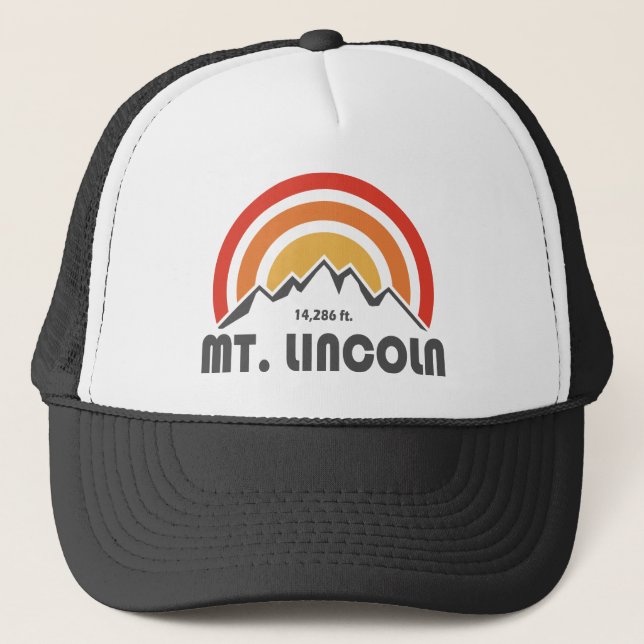 Mt. Lincoln Trucker Hat (Front)