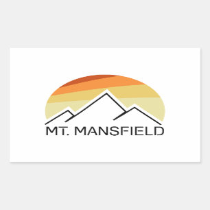 Mt. Mansfield Retro Sticker