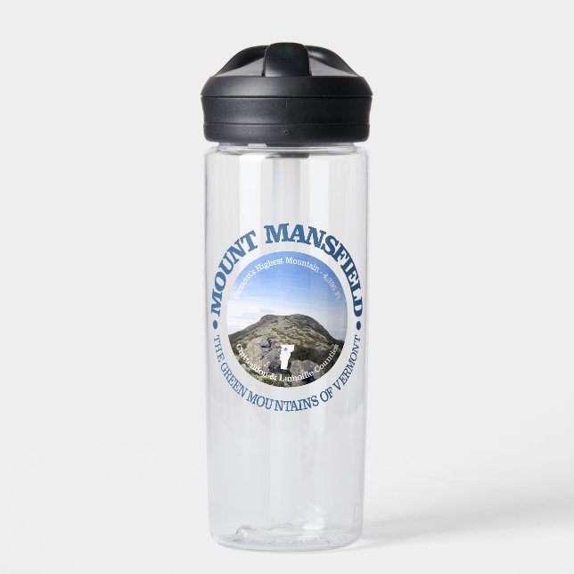 Mt Mansfield  Water Bottle (Front)
