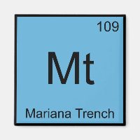 Mt - Mariana Trench Chemistry Element Symbol Tee