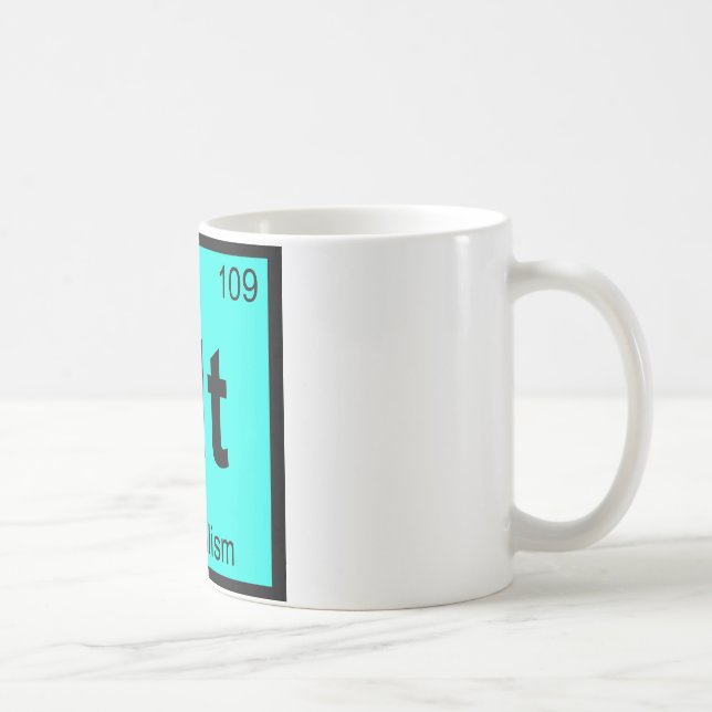 Mt - Materialism Philosophy Chemistry Symbol Coffee Mug (Right)