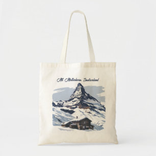 Mt. Matterhorn, Switzerland: Iconic Destinations Tote Bag