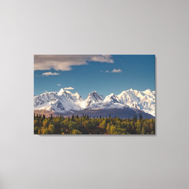 Mt. McKinley | Alaska Canvas Print (Front)