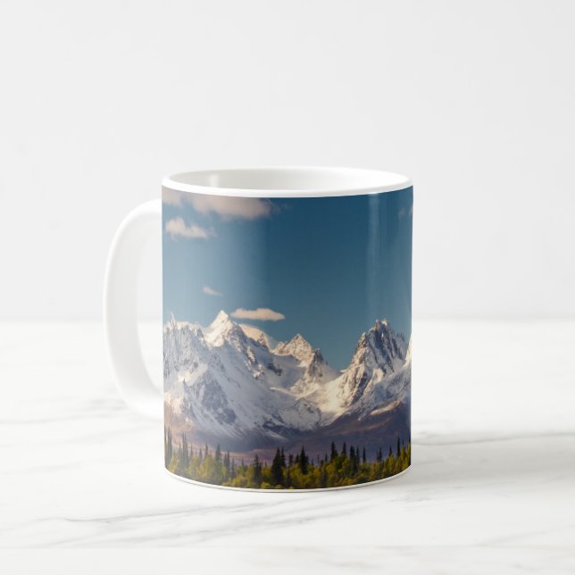 Mt. McKinley | Alaska Coffee Mug (Front Left)