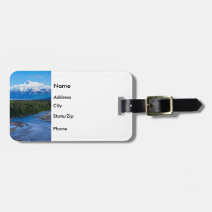 Mt. McKinley Alaska Luggage Tag